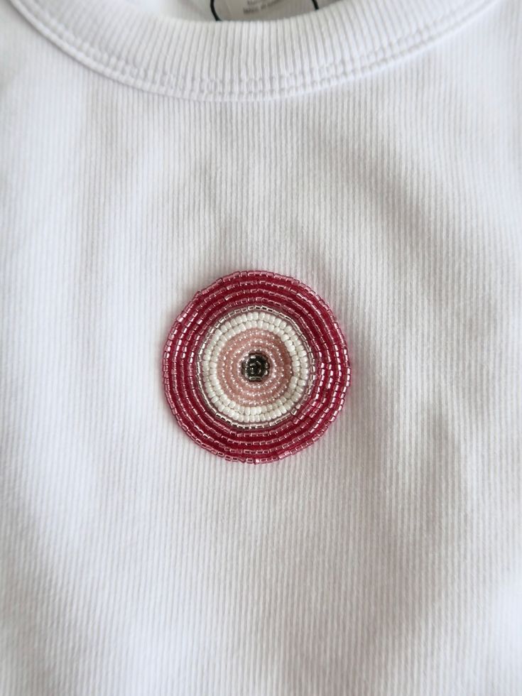 Pink Evil Eye Beaded Tank Top – Luxury Embellished Nazar Crop Top for Women