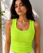 Tank top_Neon Green